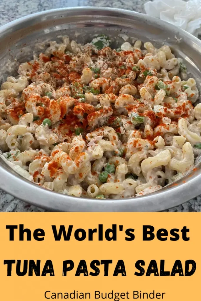 easy tuna pasta salad