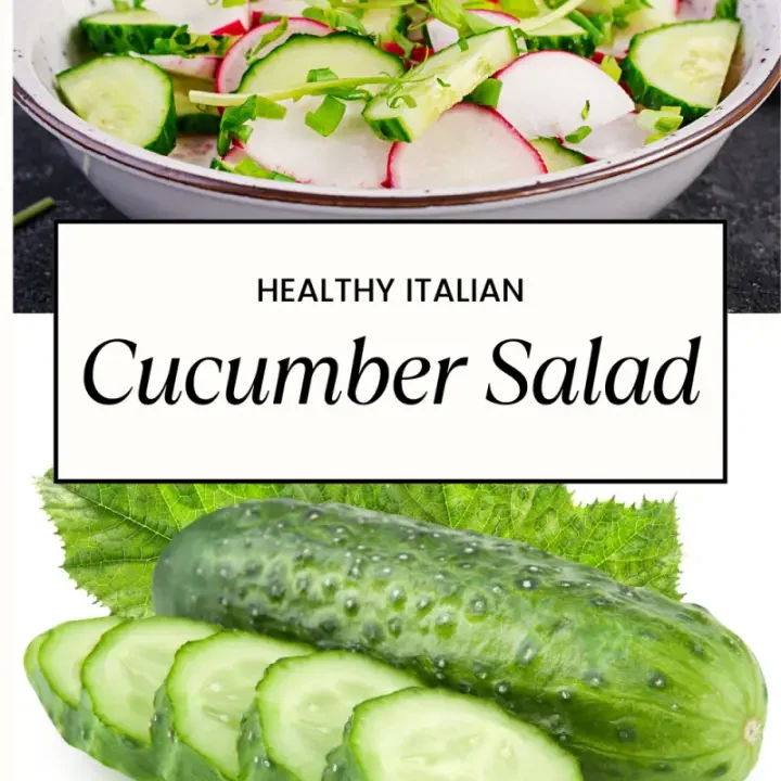 How to make an Italian cucumber salad recipe