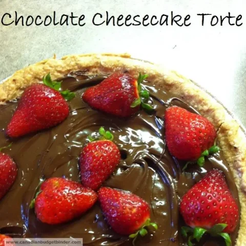 Chocolate Cheesecake Torte