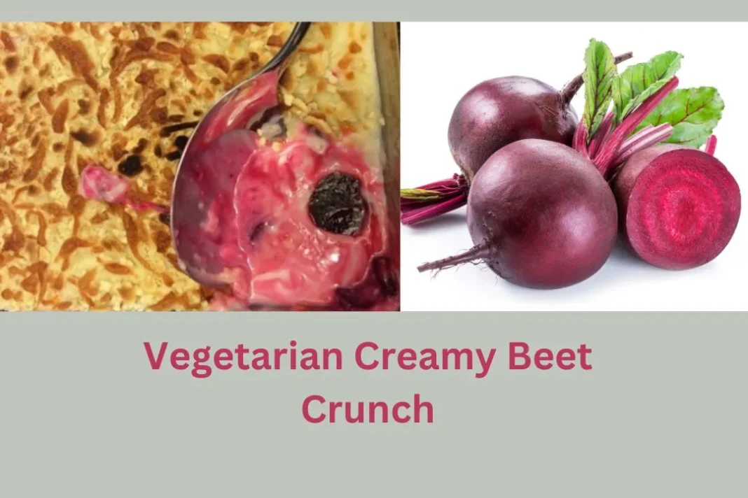 How To Make Easy Creamy Beet Crunch
