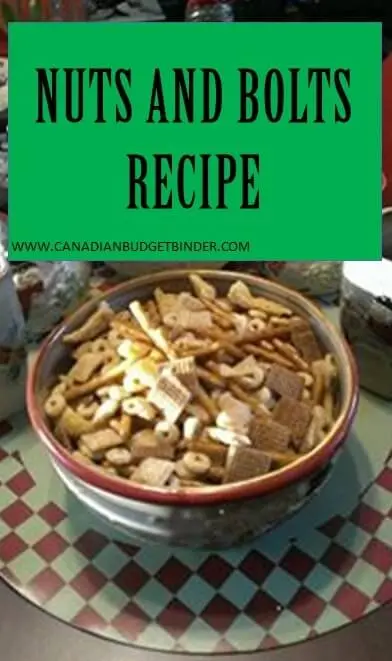 Nuts and Bolts recipe