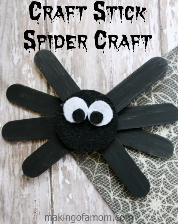 Craft-Stick-Spider-Craft