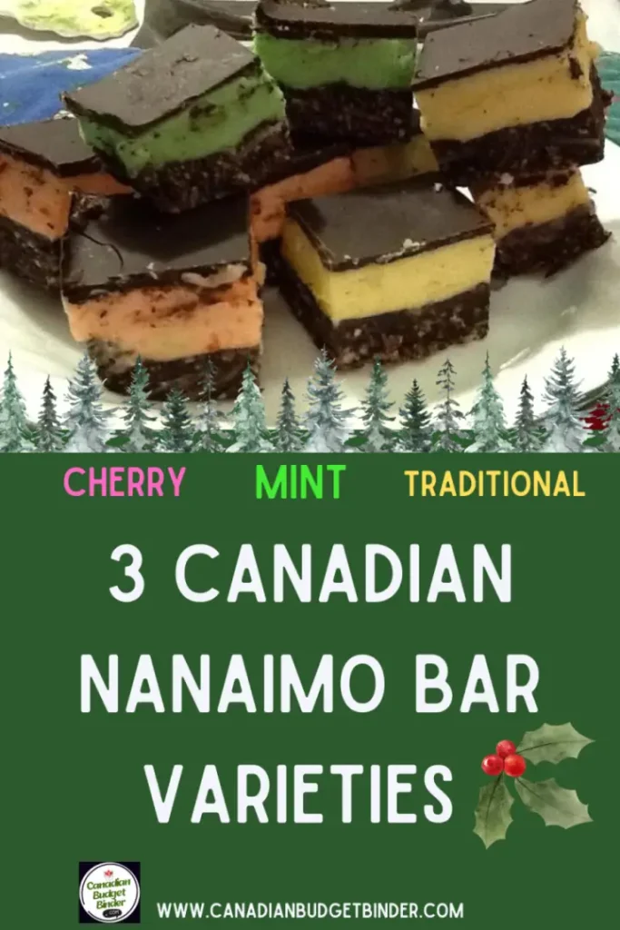 3 Canadian Nanaimo Bar Varieties Recipes