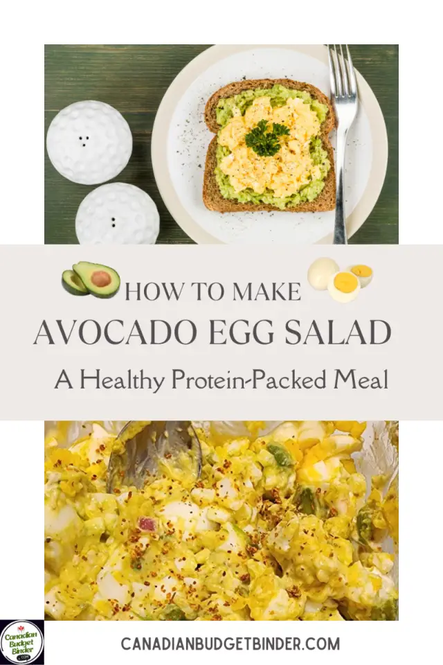 Protein-Packed Avocado Egg Salad Recipe