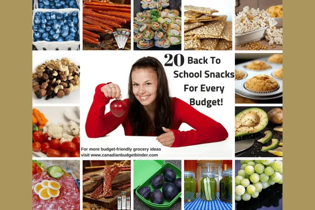 20+ Back To School Snacks For Every Budget (Free Printable)
