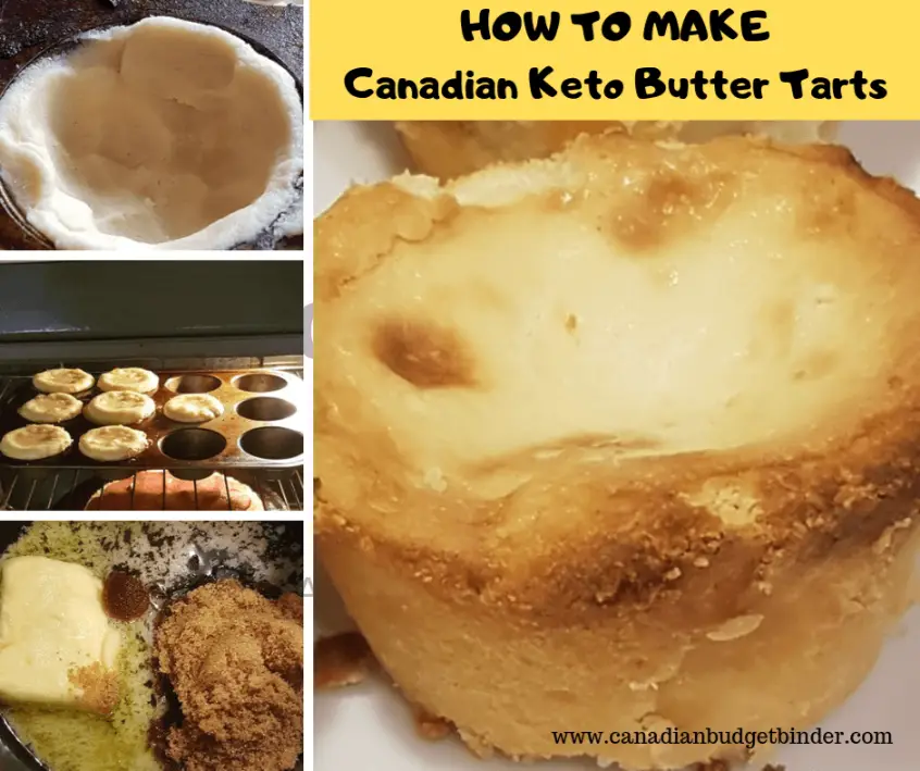 How to make Keto Butter Tarts