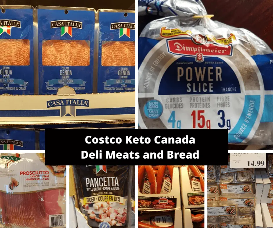 Costco Keto Canada Deli Meats and Bread