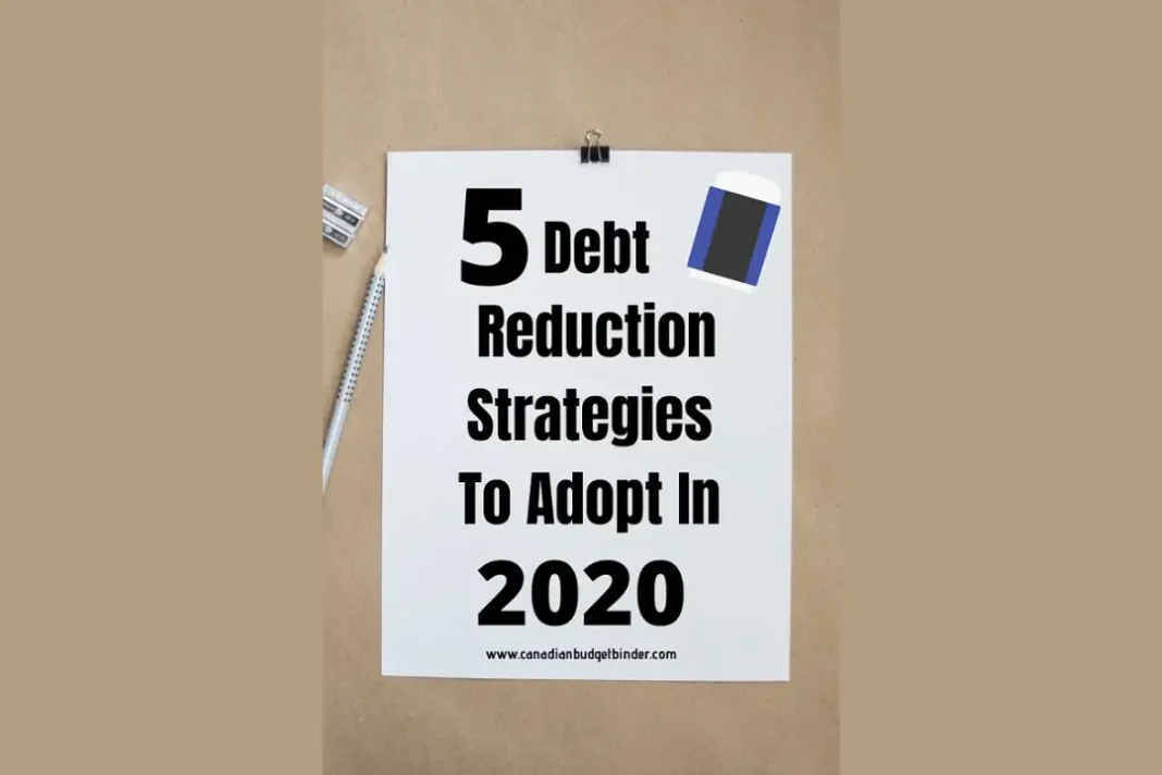 5 Debt Reduction Strategies To Adopt In 2020