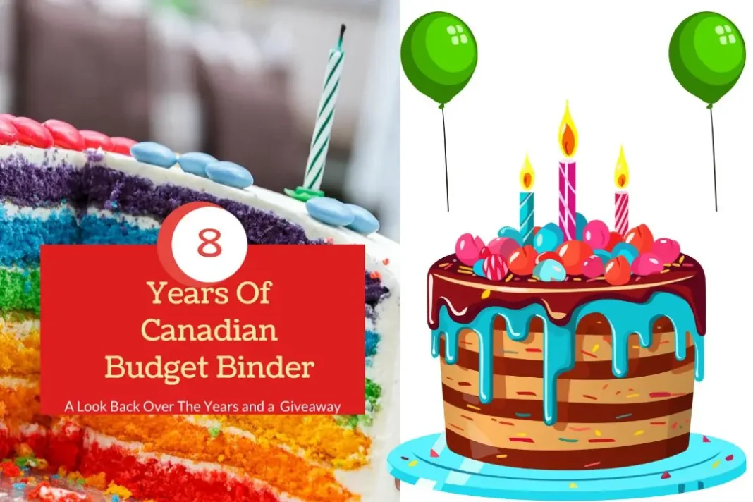 Happy 8th Blog Birthday Canadian Budget Binder