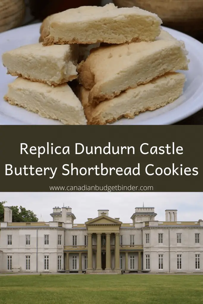 Shortbread recipe from Dundurn Castle in Hamilton Ontario. Simple Christmas Cookie Recipe