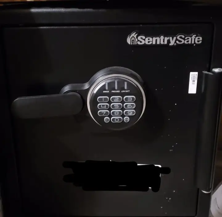 Fireproof Safe to keep important documents such as your Emergency Binder.